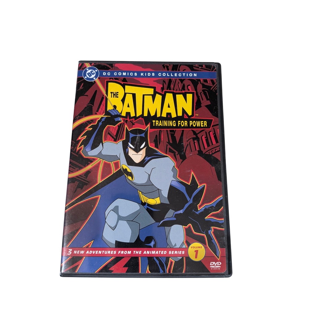 The Batman Training for Power Volume 1 DVD DC Comics Kids Collection Animated